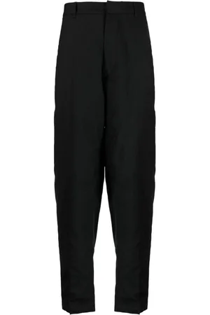 LARDINI Wool-blend tapered tailored trousers