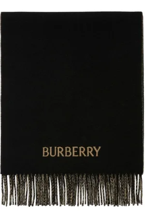 Burberry TB Monogram Scarf in Rust