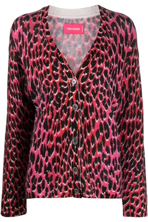 Zadig & Voltaire Mirka leopard-print cardigan