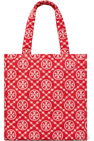 Tory Burch T Monogram terry tote bag