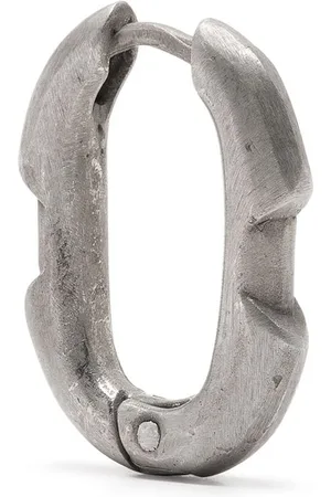PARTS OF FOUR Deco matte sterling single earring