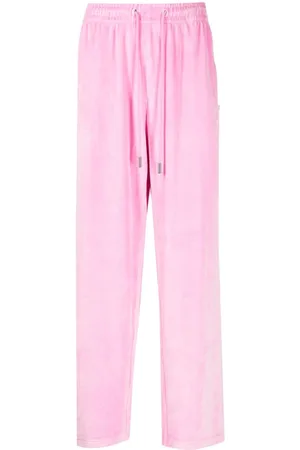 TEAM WANG design Sparkles straight-leg trousers
