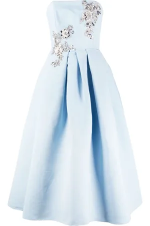 Sachin & Babi Sydney floral-appliqué dress