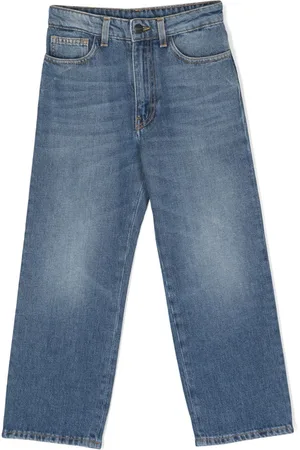 GIRL Blue High Rise Wide Leg Jeans