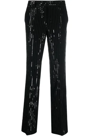 Michael Kors High-waisted sequin trousers