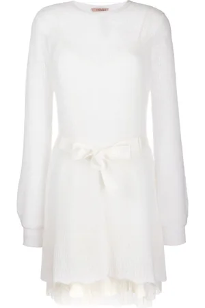 Twin-Set Bow-detail dress