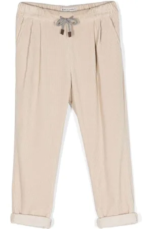 Brunello Cucinelli Drawstring corduroy trousers
