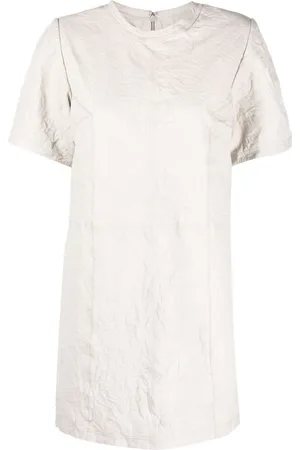 Zadig & Voltaire Riddy crinkled leather minidress