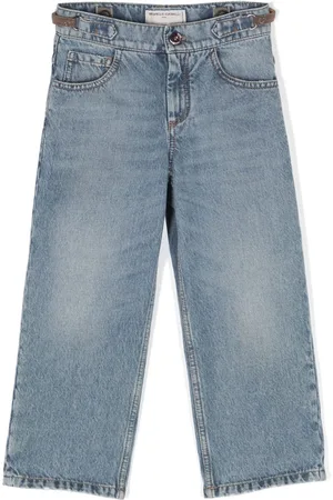 Lanvin monogram-pattern straight-leg Jeans - Farfetch