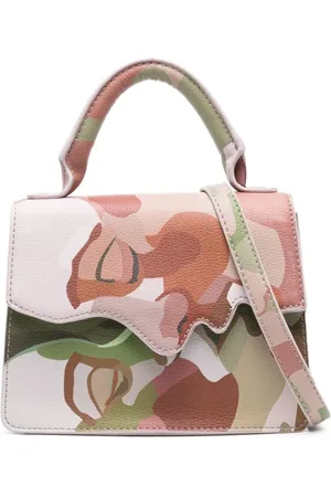 KidSuper Kissing Abstract-Pattern Shoulder Bag