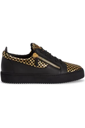Giuseppe Zanotti Frankie metallic-finish sneakers