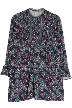Zadig & Voltaire Floral-print long-sleeved dress