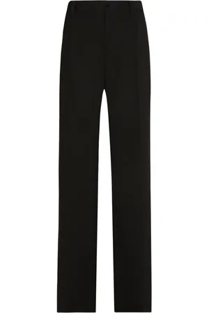 Dolce & Gabbana High-waist virgin-wool trousers