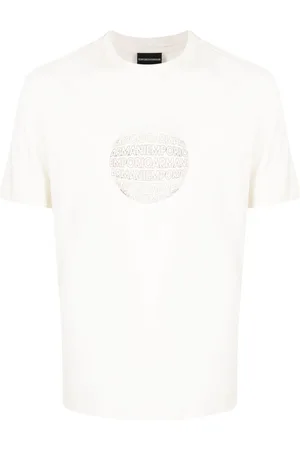 Emporio Armani Logo-print cotton T-shirt
