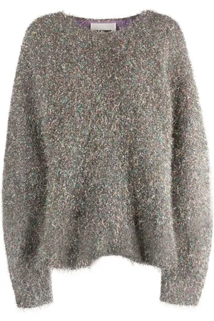 Jil Sander Brushed lurex-blend knitted jumper