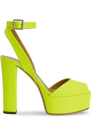 Giuseppe Zanotti Betty 120mm crocodile-print sandals