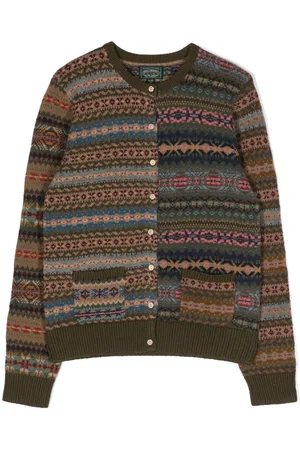 Ralph Lauren Fair isle intarsia-knit cardigan