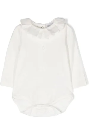 PATACHOU Frilled-collar cotton rompers