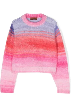 Missoni Ombré-effect fine-knit jumper