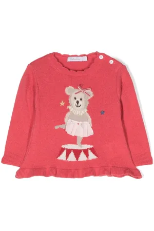 PATACHOU Patterned intarsia-knit jumper