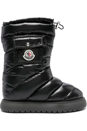 Moncler Gaia logo-patch snow boots