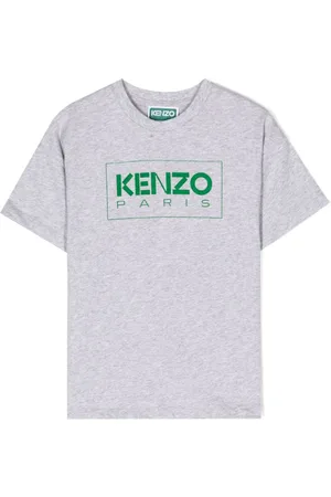 Kenzo Boy's Baseball Graphics Logo-Print T-Shirt, Size 4-5