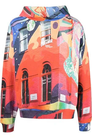 Msftsrep Graphic-print cotton hoodie