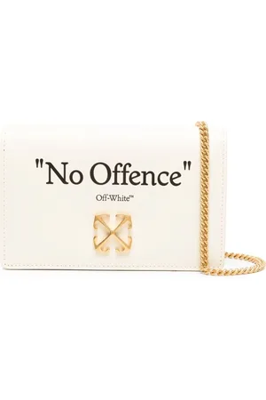 OFF-WHITE Jitney leather crossbody bag