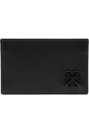 Off-white Monogram Leather Bifold Wallet In Green