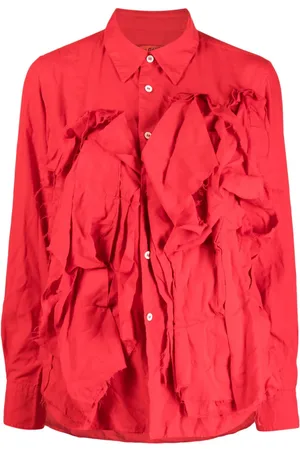 Comme des Garçons Appliqu??-detail long-sleeve shirt