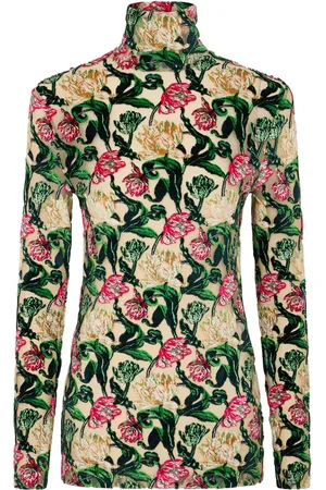 Paco rabanne All-over floral-print top