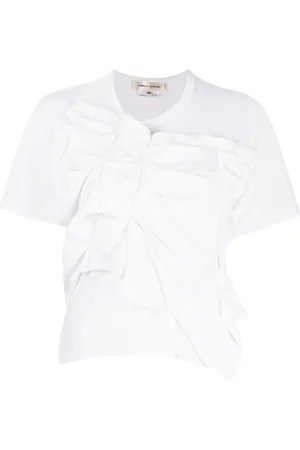 Comme des Garçons Draped crew-neck T-shirt