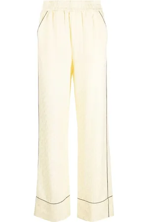 OFF-WHITE Logo-jacquard elasticated trousers