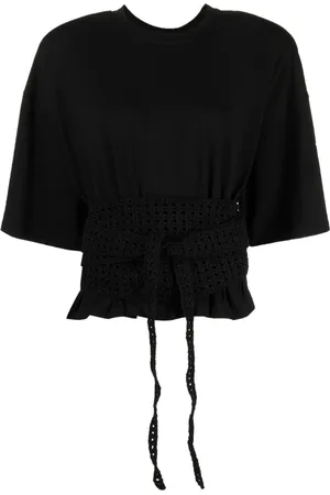 The Mannei Turso crochet-wrapping T-shirt