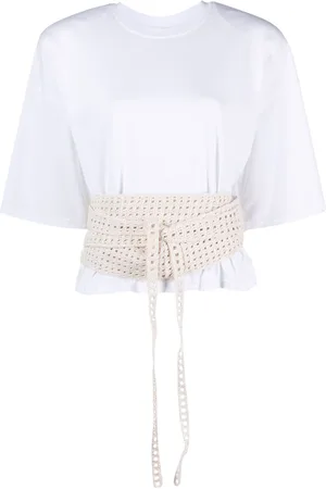 The Mannei Turso crochet-wrapping T-shirt