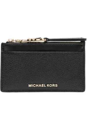 Michael Kors Ladies Jet Set Charm Pebbled Leather Smartphone Wallet