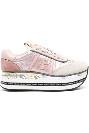 Bimba Y Lola Pulpo Lace-up Sneakers in Pink