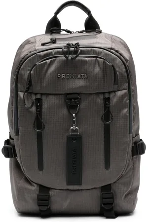 Premiata Venture logo-plauqe backpack