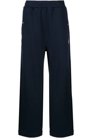 Izzue Logo-patch jersey track pants