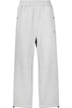 Izzue Logo-patch jersey track pants