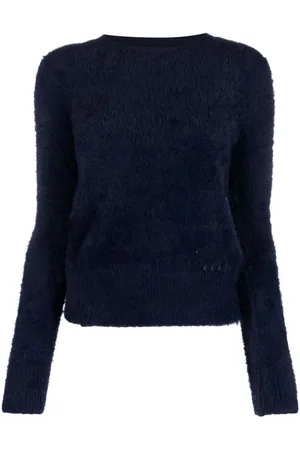 Patrizia Pepe Brushed-effect wool blend jumper