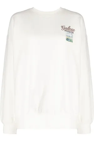 Musium Div. Logo-print cotton sweatshirt