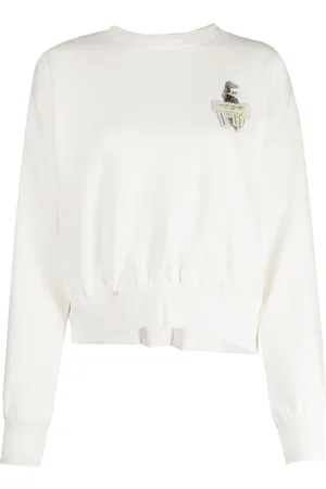 Musium Div. Logo-patch cotton sweatshirt
