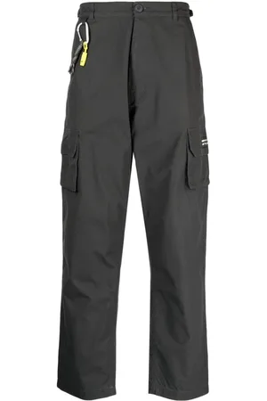 Izzue Straight-leg cotton cargo trousers