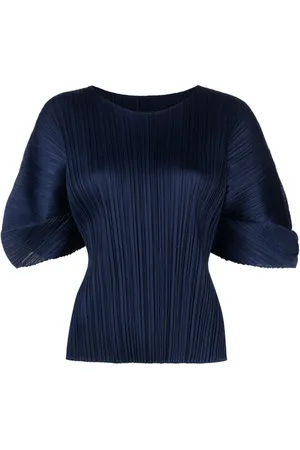 Issey Miyake Blue Pleats Please Track Suit – THE WAY WE WORE