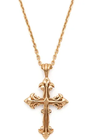 EMANUELE BICOCCHI Large Avelli cross necklace