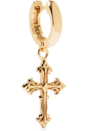 EMANUELE BICOCCHI Avelli cross-pendant earring