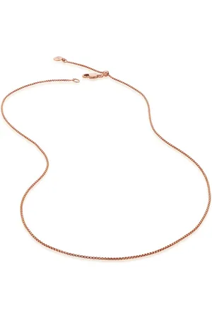 Monica Vinader 18"/46cm fine oval box chain