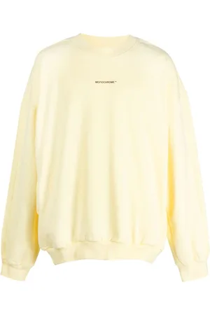 Monochrome Logo-embossed cotton sweatshirt