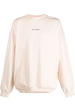 Monochrome Logo-embossed cotton sweatshirt